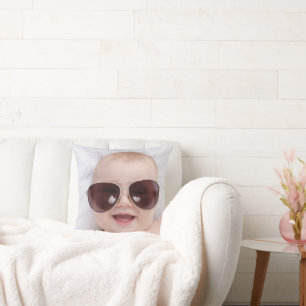 Maak Je Eigen Aangepaste Kinderen Foto Modern Kussen