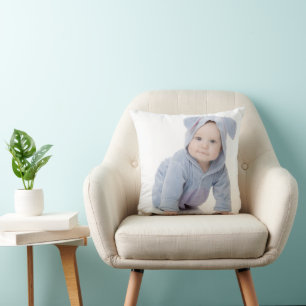 Maak Je Eigen Aangepaste Kinderen Foto Modern Kussen