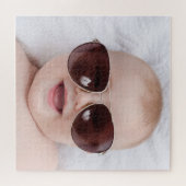 Maak Je Eigen Aangepaste Kinderen Foto Modern Legpuzzel (Horizontaal)