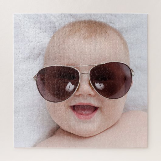 Maak Je Eigen Aangepaste Kinderen Foto Modern Legpuzzel (Verticaal)