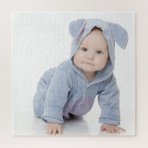 Maak Je Eigen Aangepaste Kinderen Foto Modern Legpuzzel