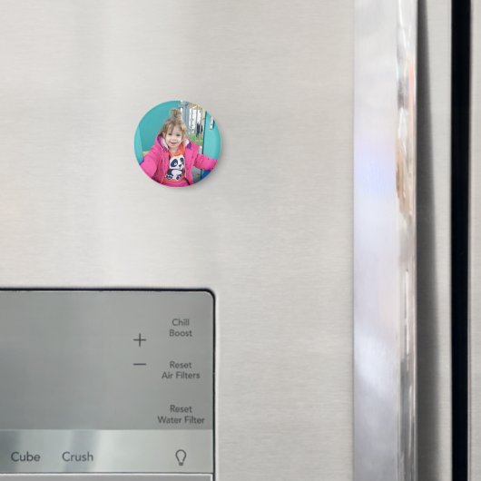 Maak Je Eigen Aangepaste Kinderen Foto Modern Magneet (Insitu (Koelkast))