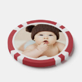 Maak Je Eigen Aangepaste Kinderen Foto Modern Poker Chips (Enkel)