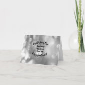 Maak je eigen aangepaste kleur/ontwerp bedankkaart (Voorkant)