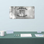 Maak je eigen aangepaste kleur/ontwerp spandoek (Beurs)