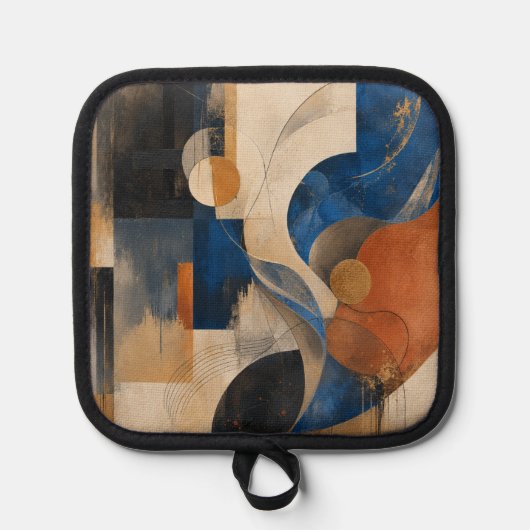 Maak je eigen aangepaste kunst pannenlap (Voorkant)