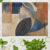 Maak je eigen aangepaste kunst theedoek (Gevouwen)