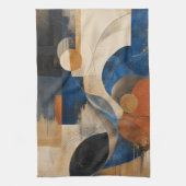 Maak je eigen aangepaste kunst theedoek (Verticaal)