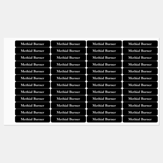 Maak Je Eigen Aangepaste Labels voor Kleding (Vel)