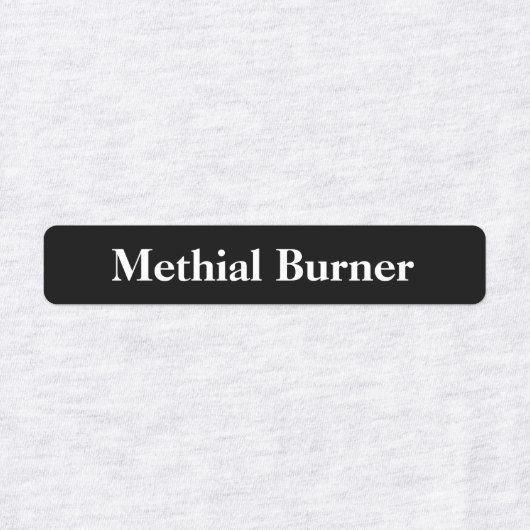 Maak Je Eigen Aangepaste Labels voor Kleding (Design 2)