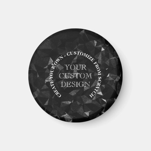 Maak Je Eigen Aangepaste Logo/Ontwerp Magneet (Voorkant)