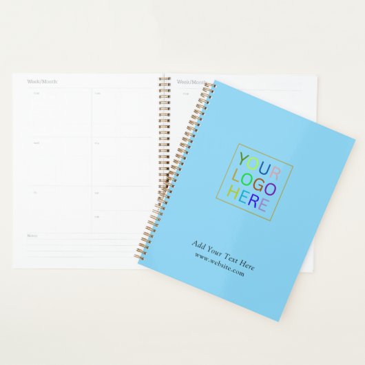 Maak Je Eigen Aangepaste Logo | Tekst Promotioneel Planner (Display)