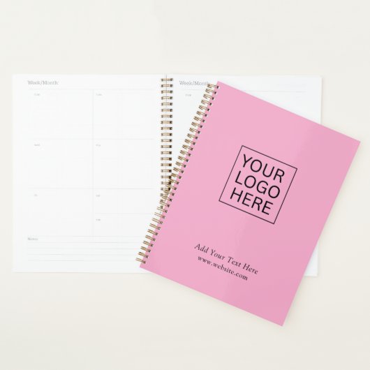 Maak Je Eigen Aangepaste Logo | Tekst Promotioneel Planner (Display)