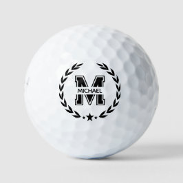 Maak Je Eigen Aangepaste Merkmonogram Golfballen