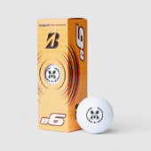 Maak Je Eigen Aangepaste Merkmonogram Golfballen (Verpakking)
