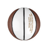 Maak Je Eigen Aangepaste Mini Basketbal (Verticaal)