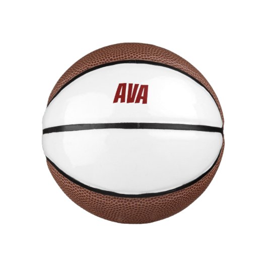 Maak Je Eigen Aangepaste Mini Basketbal (Voorkant)