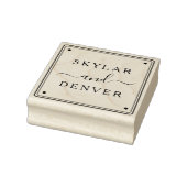 Maak Je Eigen Aangepaste Minimalistische Namen Van Rubberstempel (Stempel)