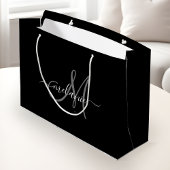 Maak Je Eigen Aangepaste Monogram En Naam Schrift Groot Cadeauzakje