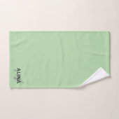Maak Je Eigen Aangepaste Monogram Kleur Match Bad Handdoek (Handdoek)