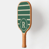 Maak Je Eigen Aangepaste Naam Monogram Ontwerp Pickleball Paddle (Links)
