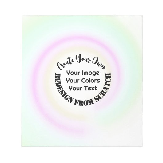 Maak je eigen aangepaste notitieblok (Voorkant)