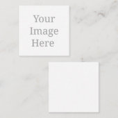 Maak je eigen aangepaste  notitiekaartje (Voorkant / Achterkant)