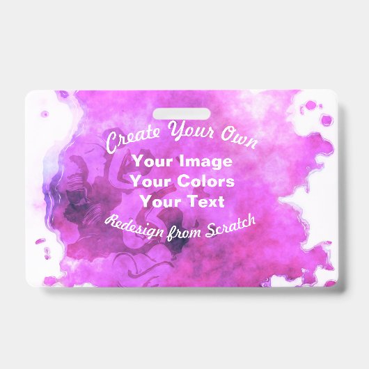 Maak Je Eigen Aangepaste Ontwerp Badge (Voorzijde)