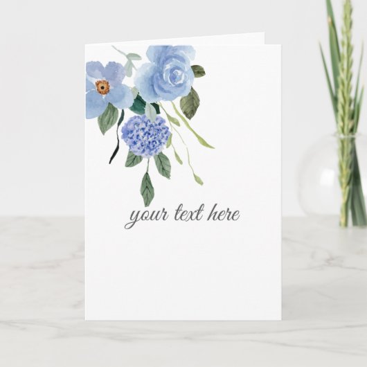 Maak je eigen aangepaste ontwerp bedankkaart (Voorkant)