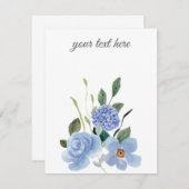 Maak je eigen aangepaste ontwerp bedankkaart (Voorkant / Achterkant)