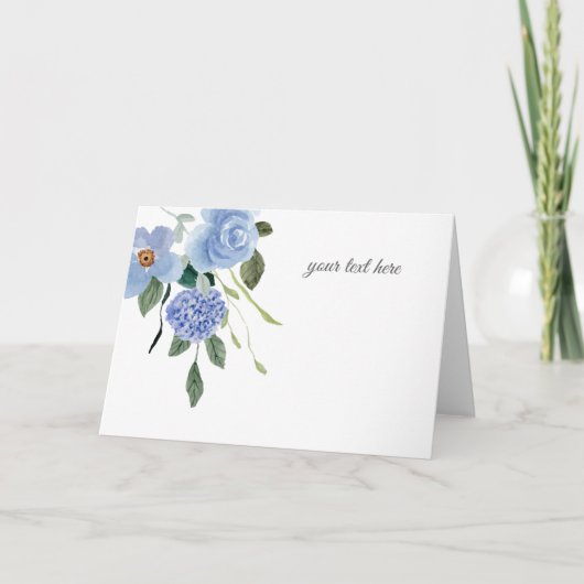 Maak Je Eigen Aangepaste Ontwerp Bedankkaart (Voorkant)