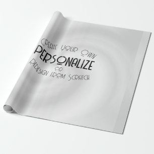 Maak Je Eigen Aangepaste Ontwerp Cadeaupapier