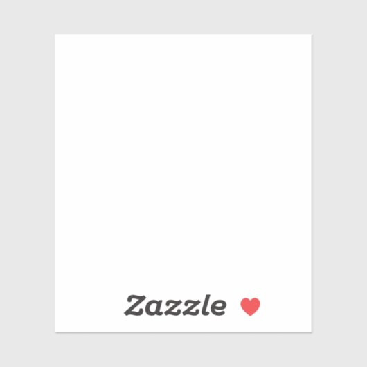 Maak je eigen aangepaste ontwerp Extra klein mat Sticker (Vel)