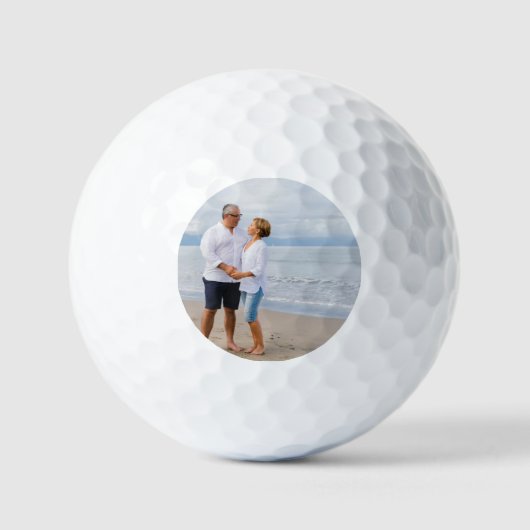 Maak Je Eigen Aangepaste Ontwerp Foto Golfballen (Voorkant)
