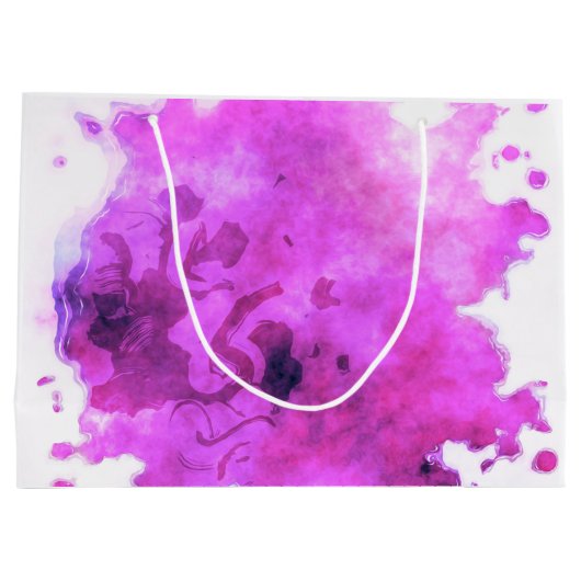 Maak Je Eigen Aangepaste Ontwerp Groot Cadeauzakje (Achterkant)