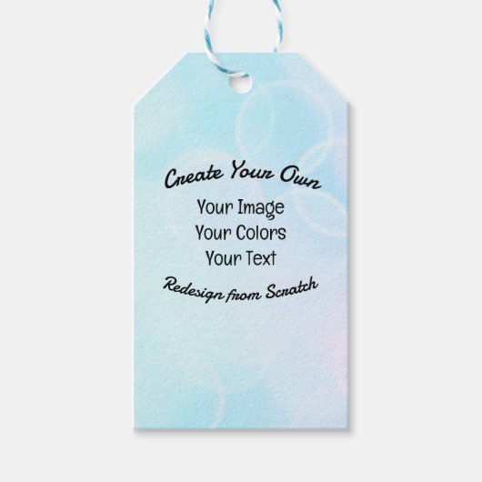 Maak Je Eigen Aangepaste Ontwerp/Logo Cadeaulabel (Voorkant)