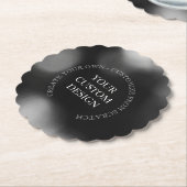 Maak Je Eigen Aangepaste Ontwerp/Logo Kartonnen Onderzetters (Gekanteld)