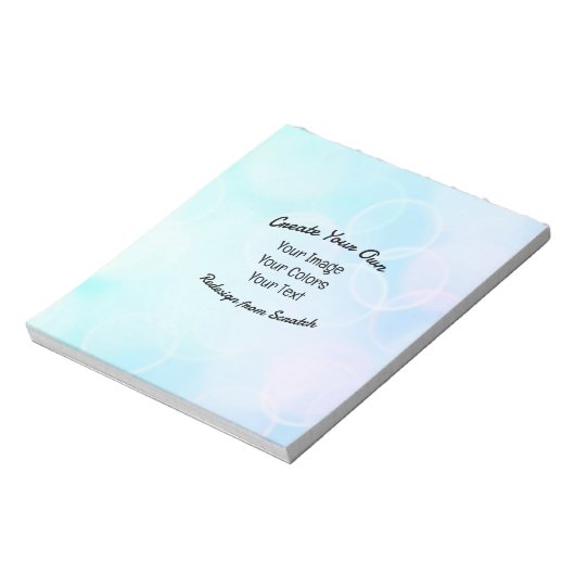 Maak Je Eigen Aangepaste Ontwerp/Logo Notitieblok (Linkerzijde)