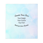 Maak Je Eigen Aangepaste Ontwerp/Logo Notitieblok (Voorkant)