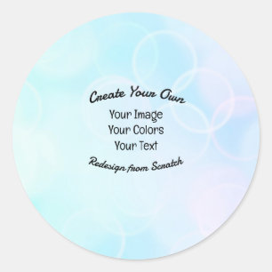 Maak Je Eigen Aangepaste Ontwerp/Logo Ronde Sticker