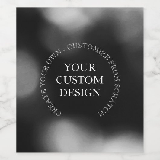 Maak Je Eigen Aangepaste Ontwerp/Logo Wijn Etiket (Enkel label)