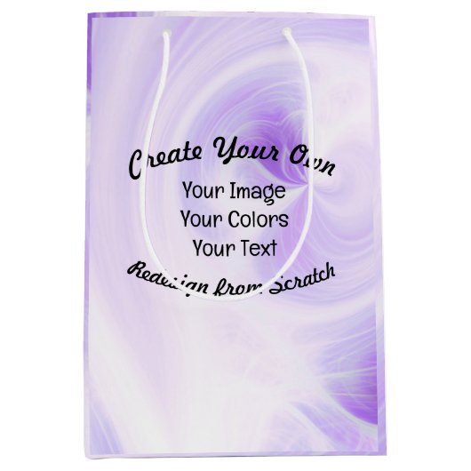 Maak Je Eigen Aangepaste Ontwerp Medium Cadeauzakje (Voorkant)