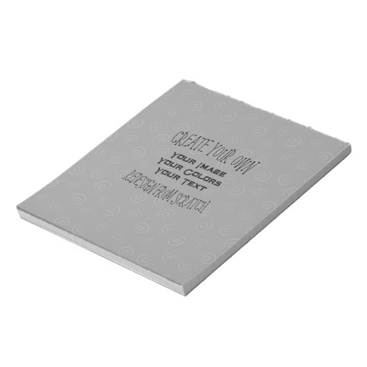 Maak Je Eigen Aangepaste Ontwerp Notitieblok (Linkerzijde)