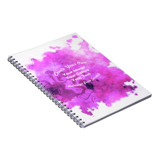 Maak Je Eigen Aangepaste Ontwerp Notitieboek (Rechterzijde)