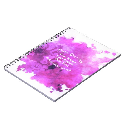 Maak Je Eigen Aangepaste Ontwerp Notitieboek (Linkerzijde)