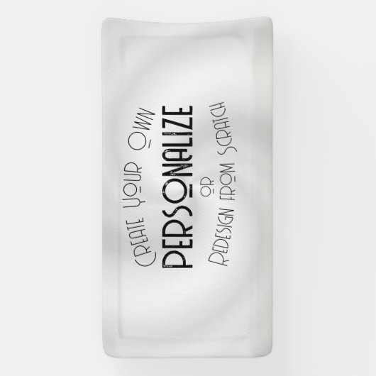 Maak Je Eigen Aangepaste Ontwerp Spandoek (Verticaal)