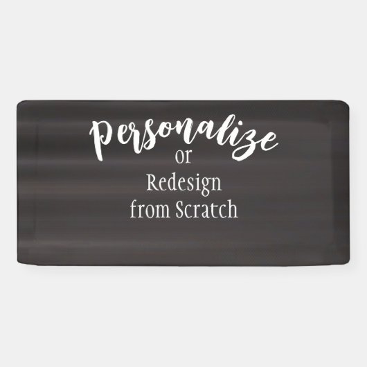 Maak Je Eigen Aangepaste Ontwerp Spandoek (Horizontaal)