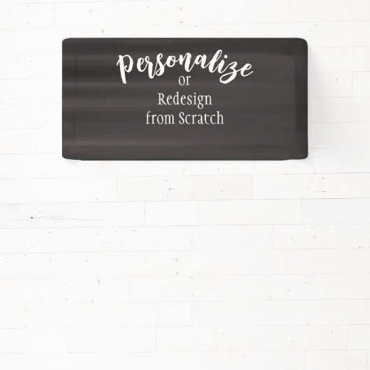 Maak Je Eigen Aangepaste Ontwerp Spandoek (Insitu)