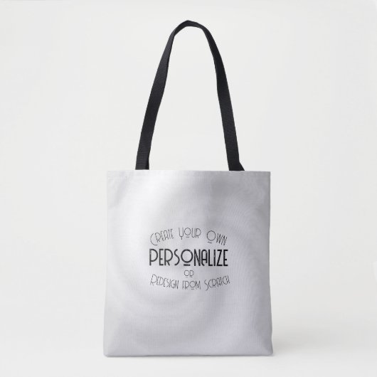 Maak Je Eigen Aangepaste Ontwerp Tote Bag (Voorkant)