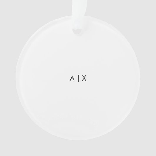 Maak je eigen aangepaste ornament (voorkant)